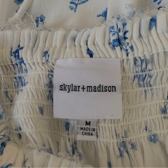 SKYLAR+MADISON ONE SHOULDER FLORAL MINI DRESS - Picture 4 of 15